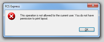 图31.7  Operation Not Allowed (操作不允许)